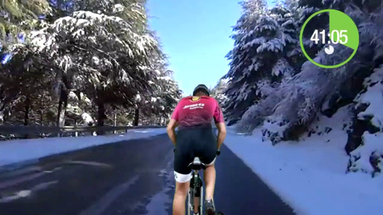 SUBIDA A SIERRA NEVADA -GRANADA  , SPINNING VIRTUAL