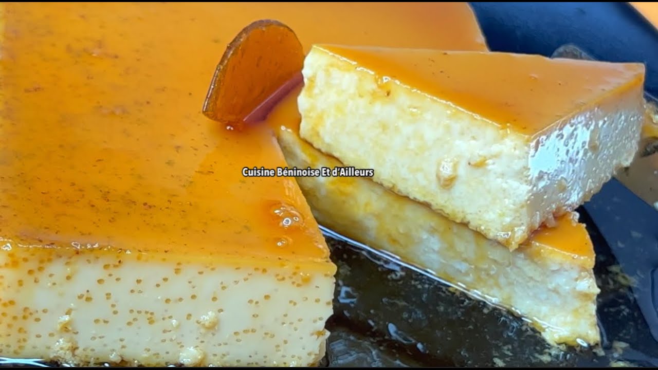 Flan au citron et à la cannelle