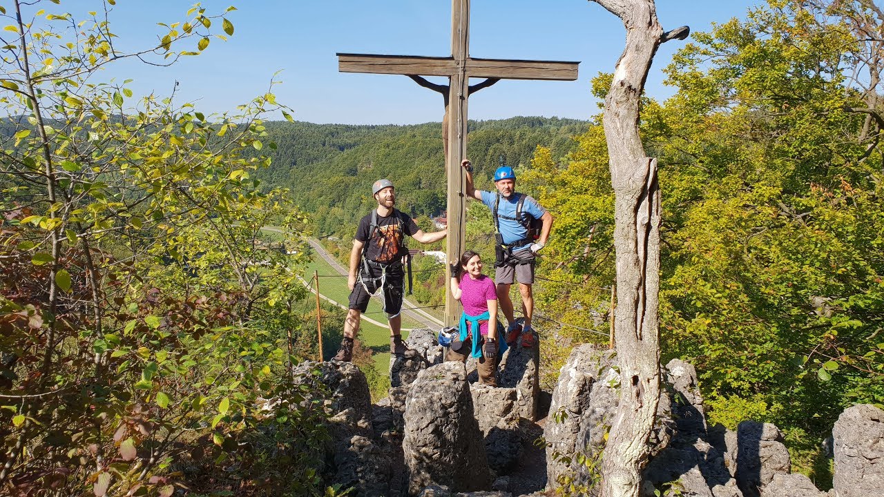 Klettern am Norissteig