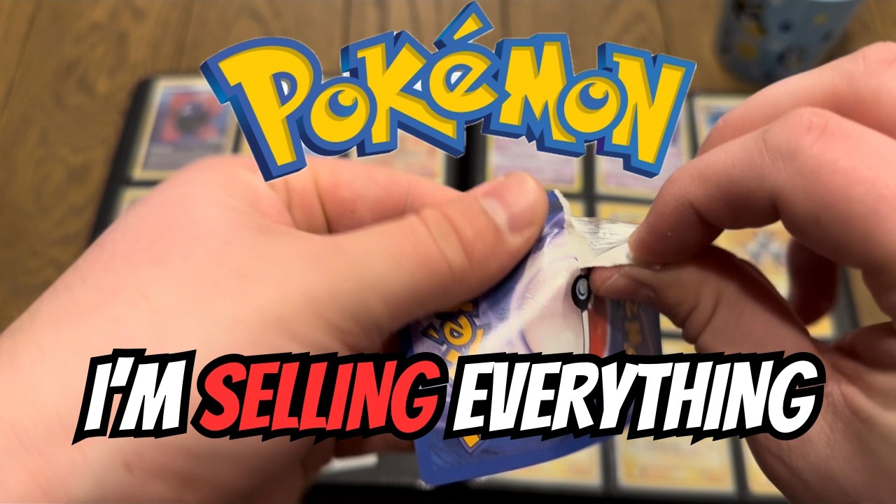 I’m Selling My Pokemon Collection
