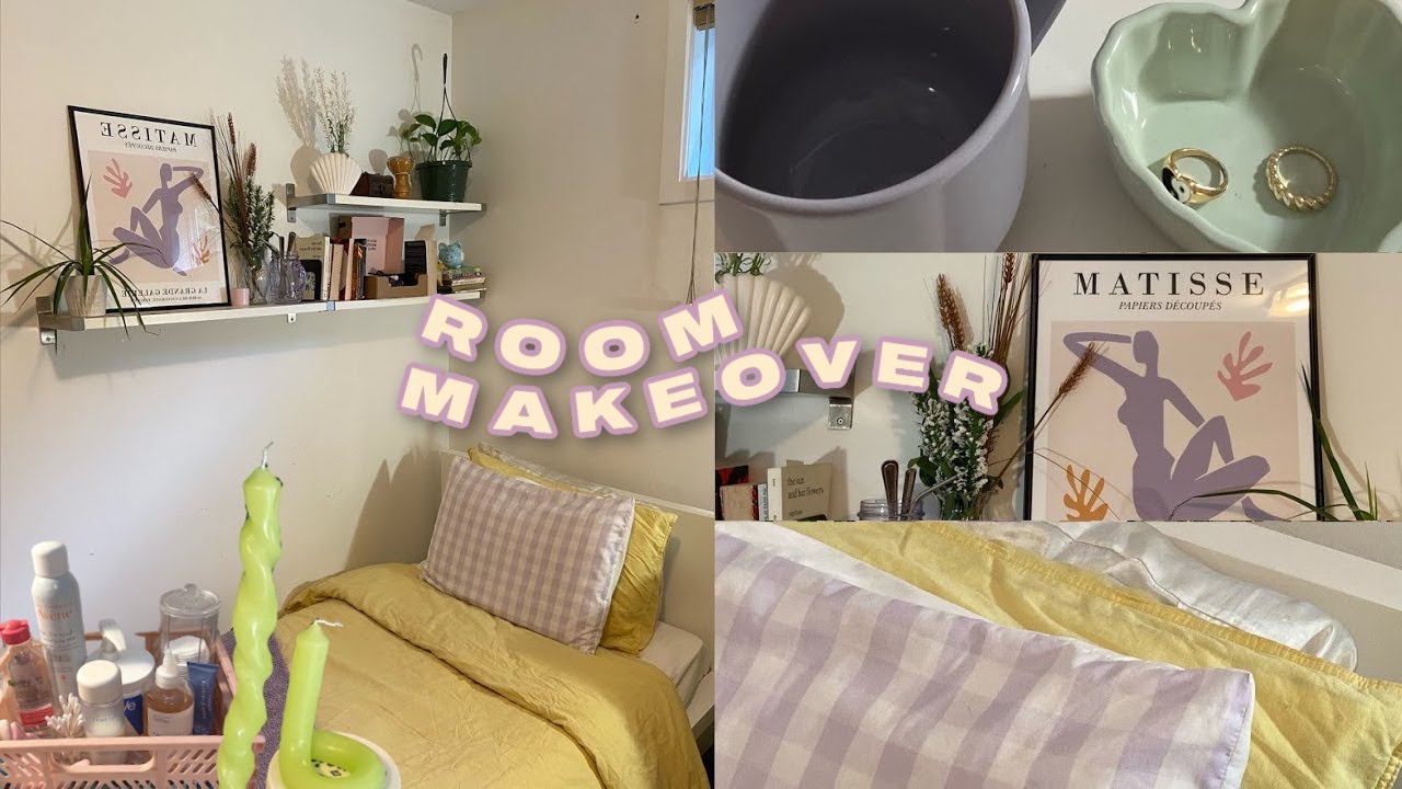 room makeover 2021 pastel danish style/gustaf westman on a budget/tiktok & pinterest aesthetic 🍄🧁💗
