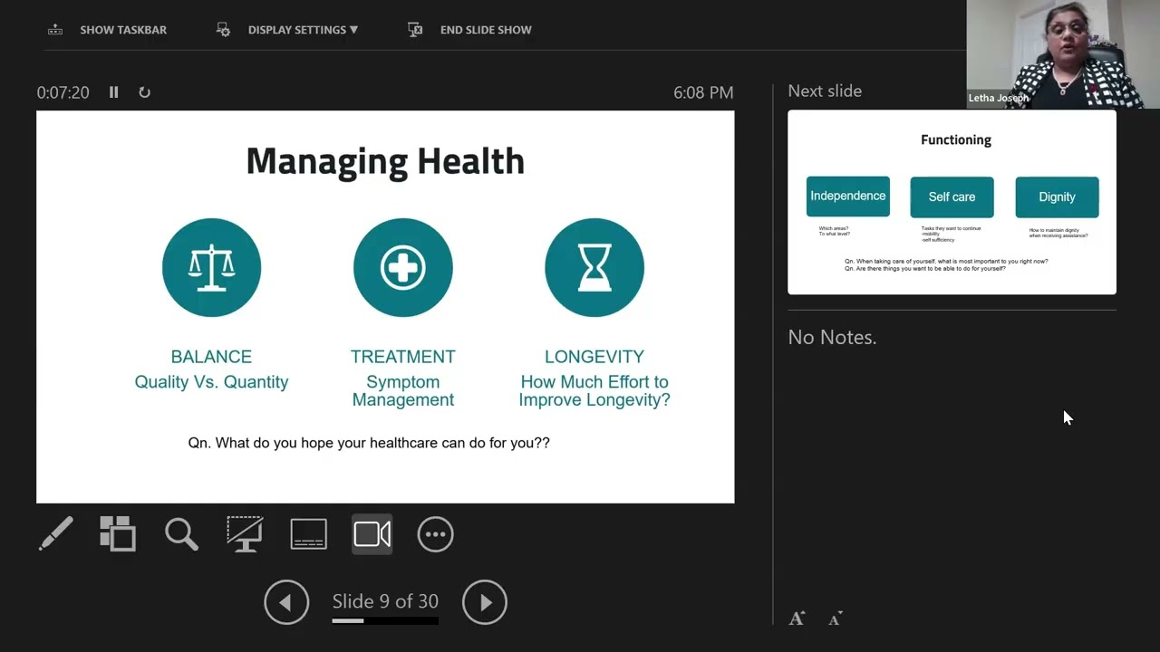 Patient Priorities Care: A Framework for What Matters Conversation