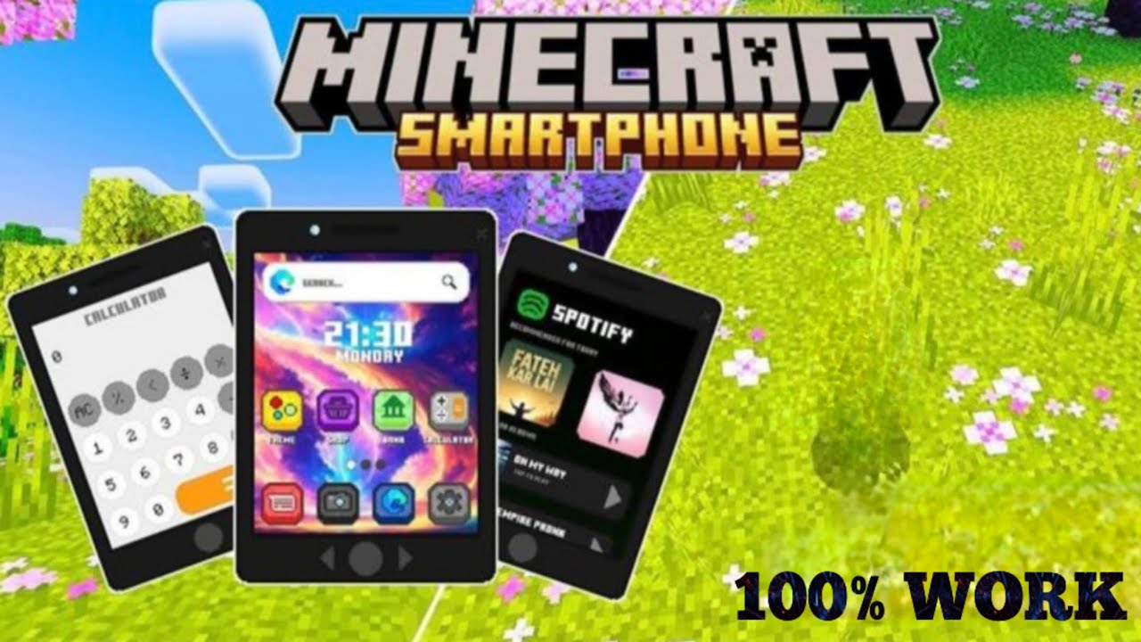 Smartphone Addons For Minecraft pe and bedrock 100% Working 