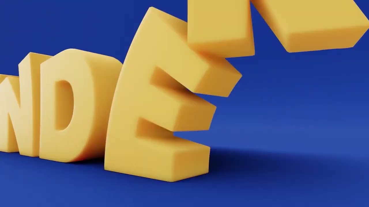 Cómo Animar Texto en Blender FÁCIL (Técnica de Deformación)