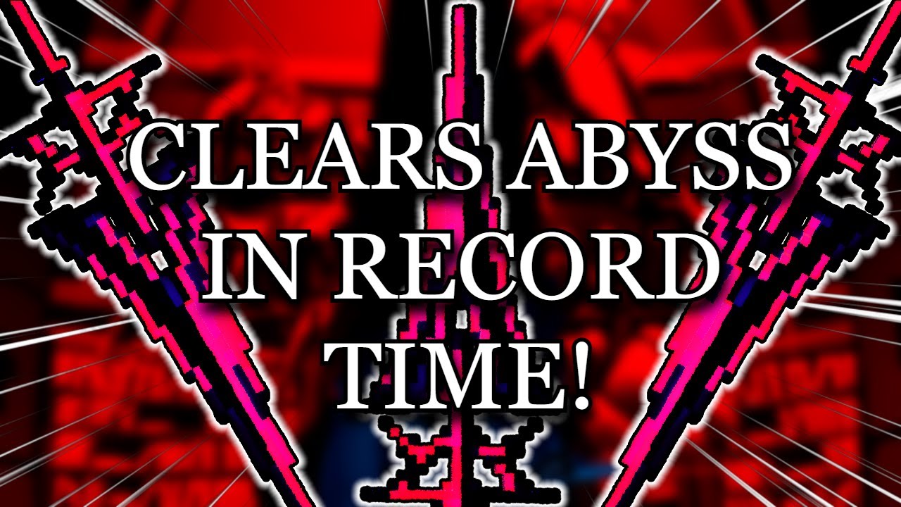 Полный комплект Алой Розы уничтожает Бездну в Pixel Blade | #pixelblade #roblox