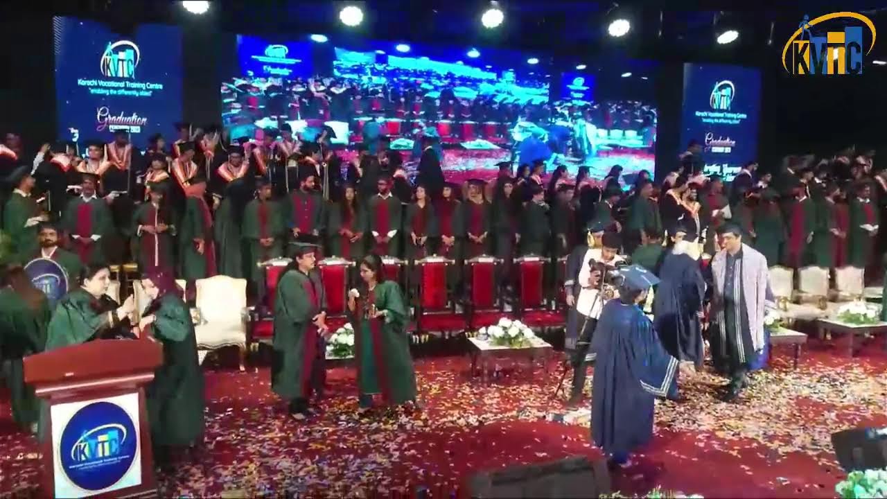 Karachi Vocational Training Centre (KVTC) Graduation Ceremony 2023