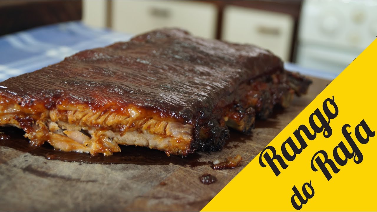 Ribs on the Barbie (Costelinha suína com molho barbecue) - Rango do Rafa