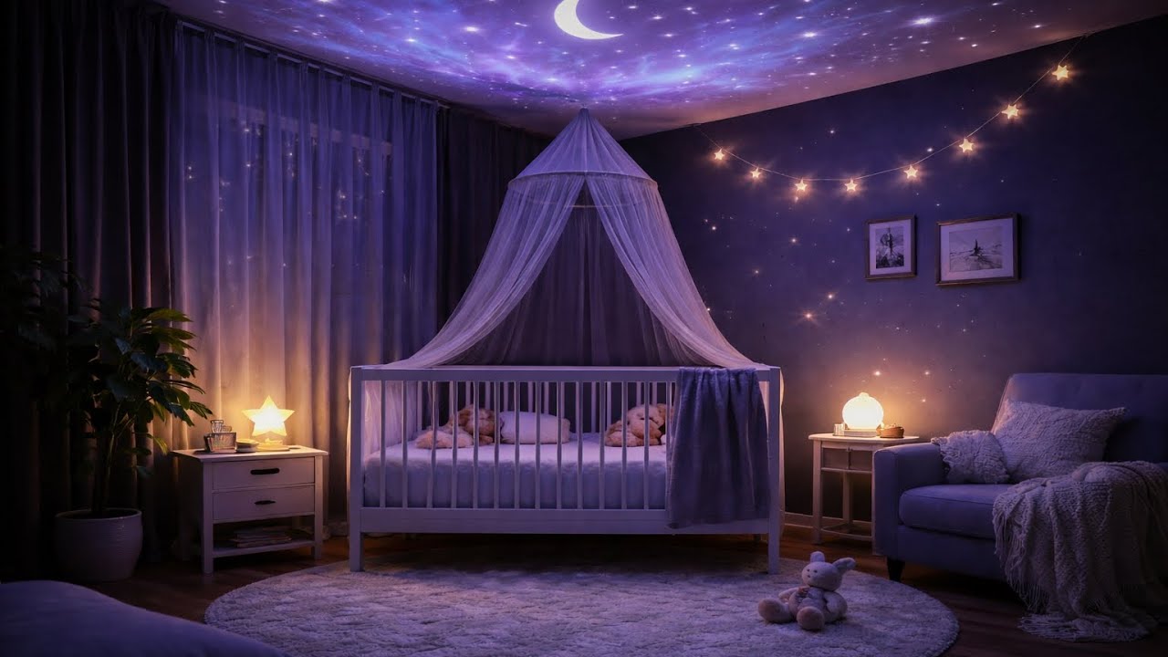 ✨Duérmete mi estrellita brillante ⭐️-CANCIONES PARA DORMIR BEBÉS -CANCIONES DE CUNA -NANAS.