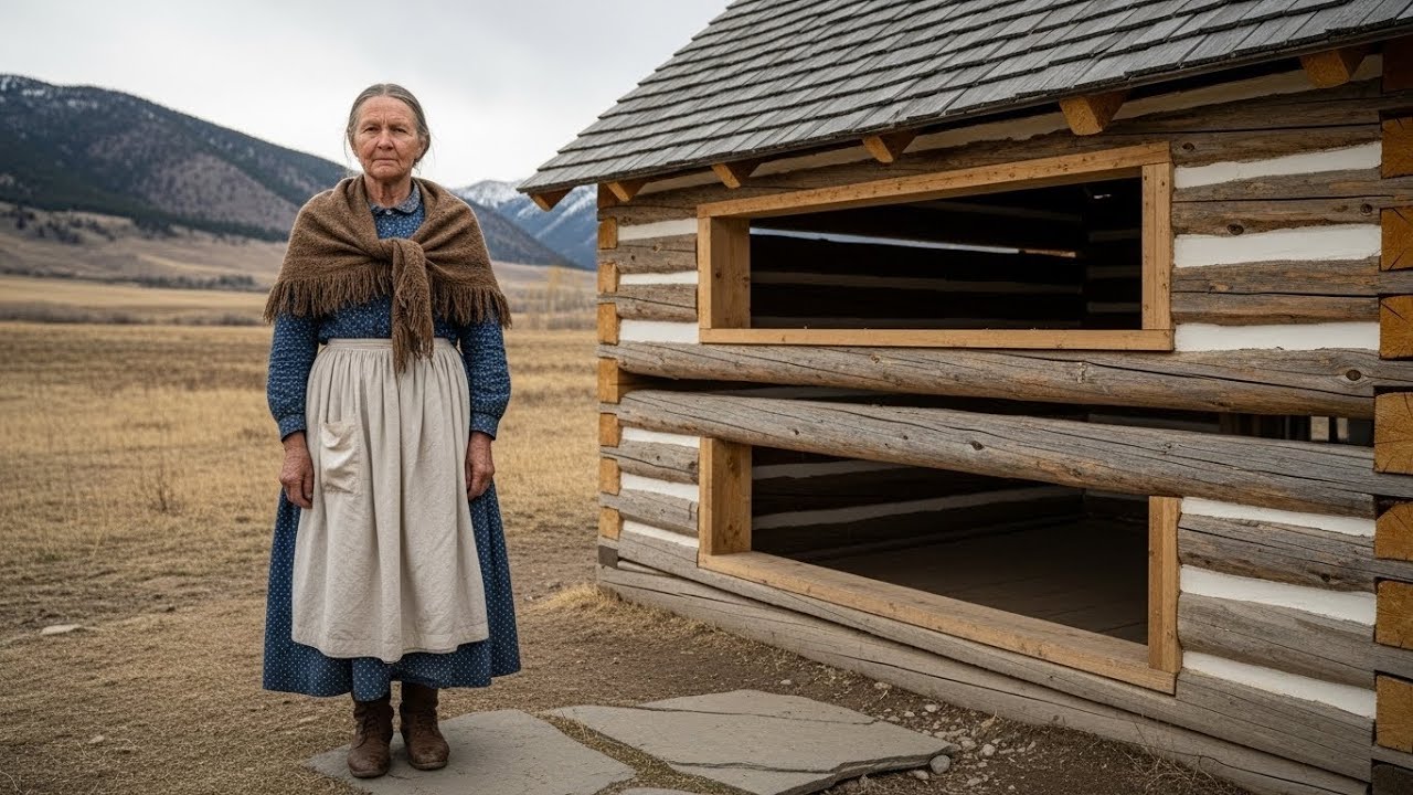 Everyone Laughed When Widow Built a Second Wall Around Her Cabin, Until It Kept Her Cabin 30 Degrees