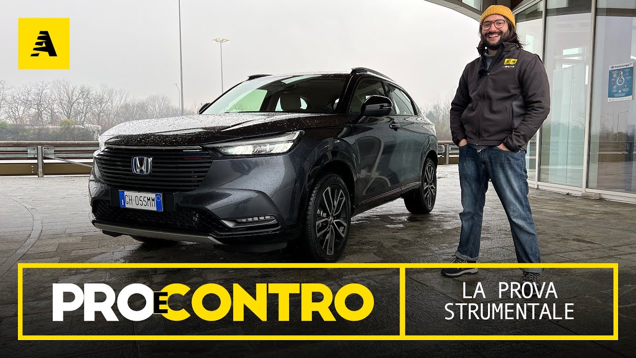 NUOVA Honda HR-V 2022 | PRO e CONTRO - PROVA STRUMENTALE
