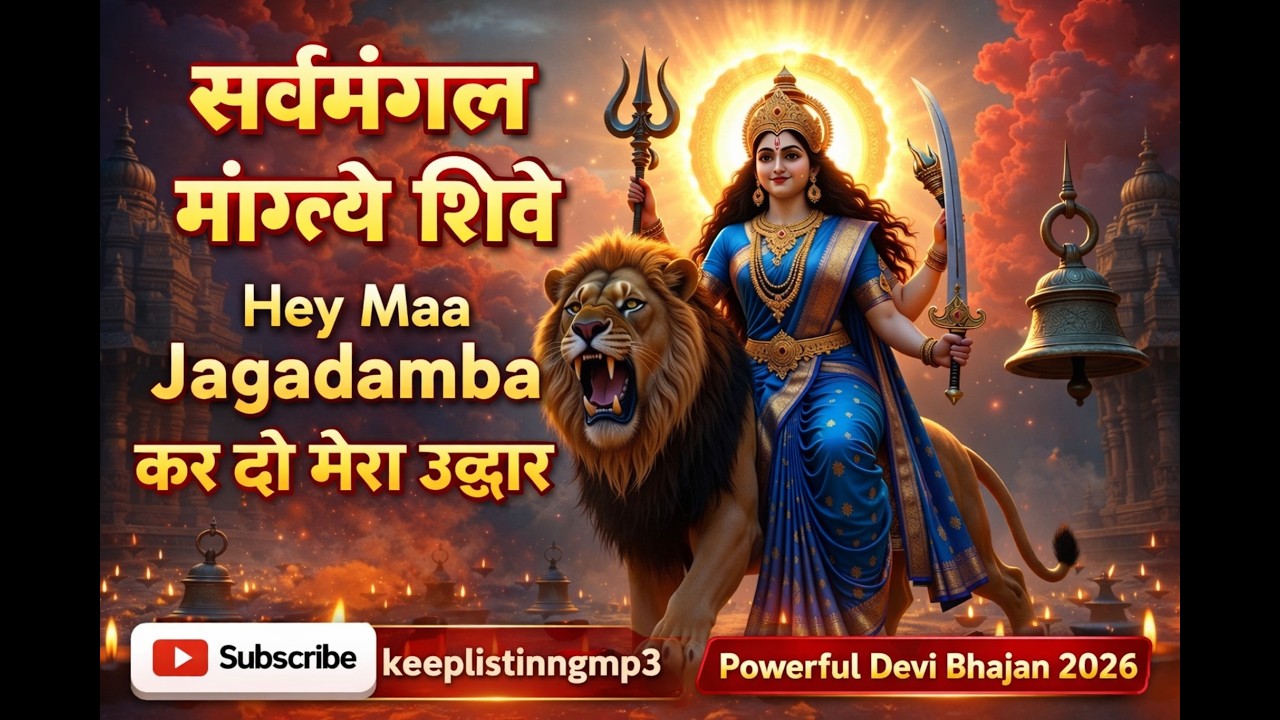 Hey Maa Jagadamba Kar Do Mera Uddhar | Powerful Devi Bhajan 2026 | keeplisteningmp3
