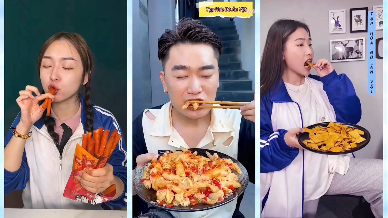 Tổng Hợp Mukbang Đồ Ăn Vặt Hay Nhất | Mukbang Đồ Ăn Vặt P69