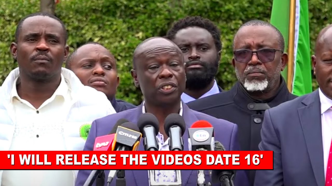 Big blow to Ruto after Gachagua vowed to released videos of him ordering police to K!ll GEN Z🔥