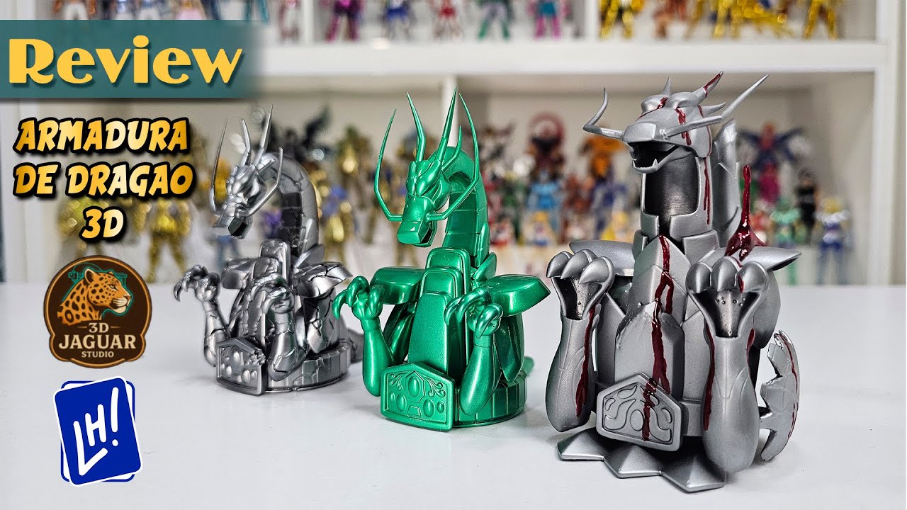 ARMADURA DE DRAGÃO - 3D Jaguar Studio & Lelecosimpatia - Review