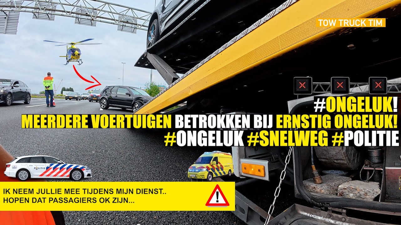 🚨#ONGELUK MEERDERE VOERTUIGEN BETROKKEN BIJ ERNSTIG ONGELUK!! 🚨