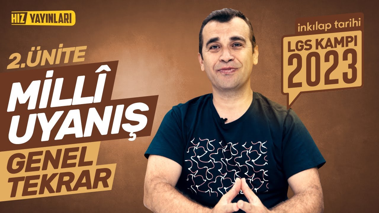 TEK VİDEODA HALLET! 8. Sınıf İnkilap Tarihi 2. Ünite Full Konu Tekrarı Milli Uyanış #lgs2023