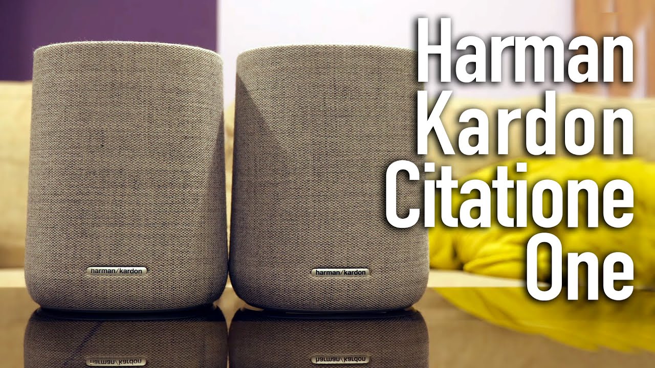 Обзор Умной Акустики Harman Kardon Citatione One.