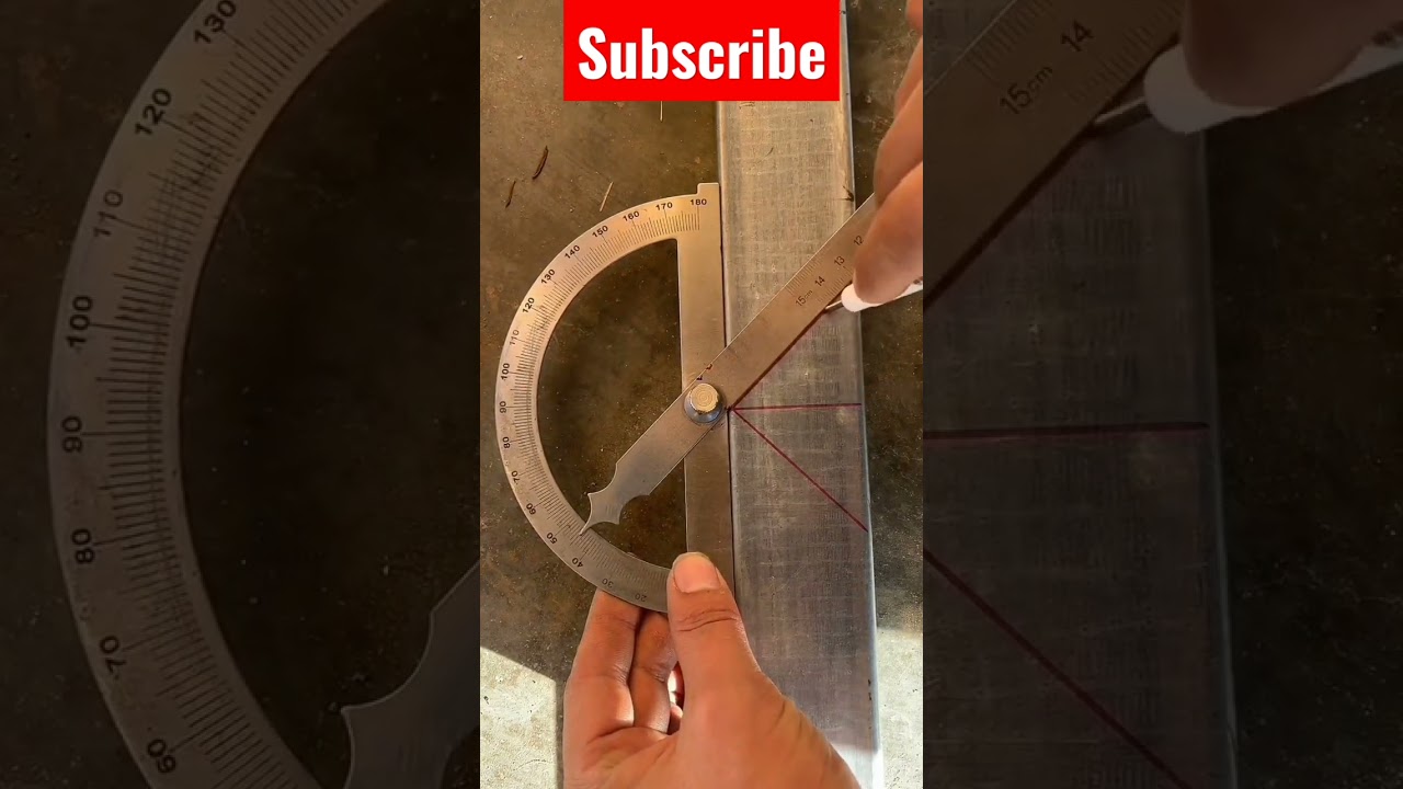 45 degree cutting pipe #youtubeshorts