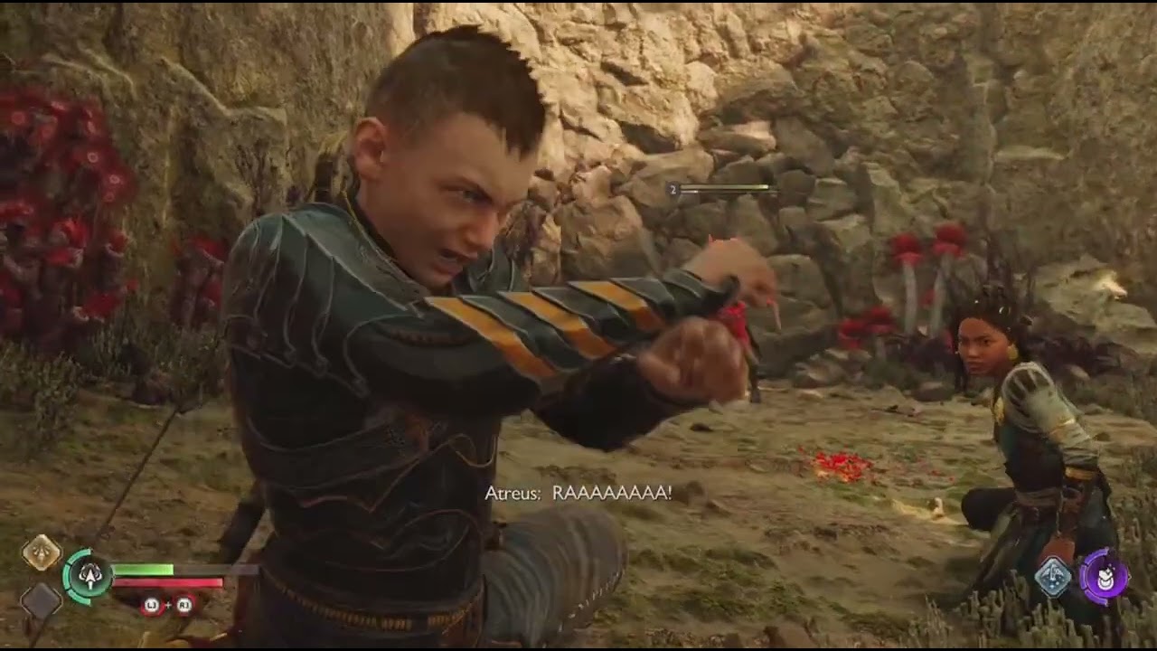 God of War : Atreus met Angroba and had a little adventures