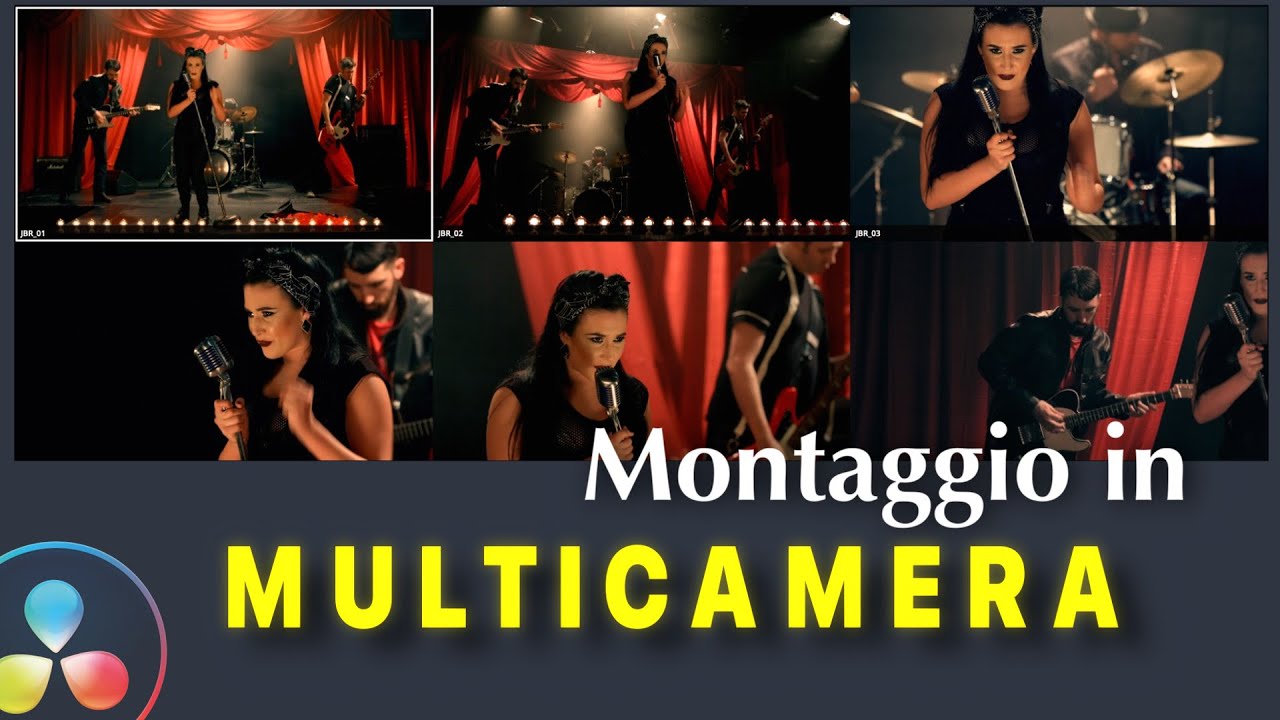 Come Montare un Video Musicale in Multicamera su DaVinci Resolve – Guida Completa Passo Passo!