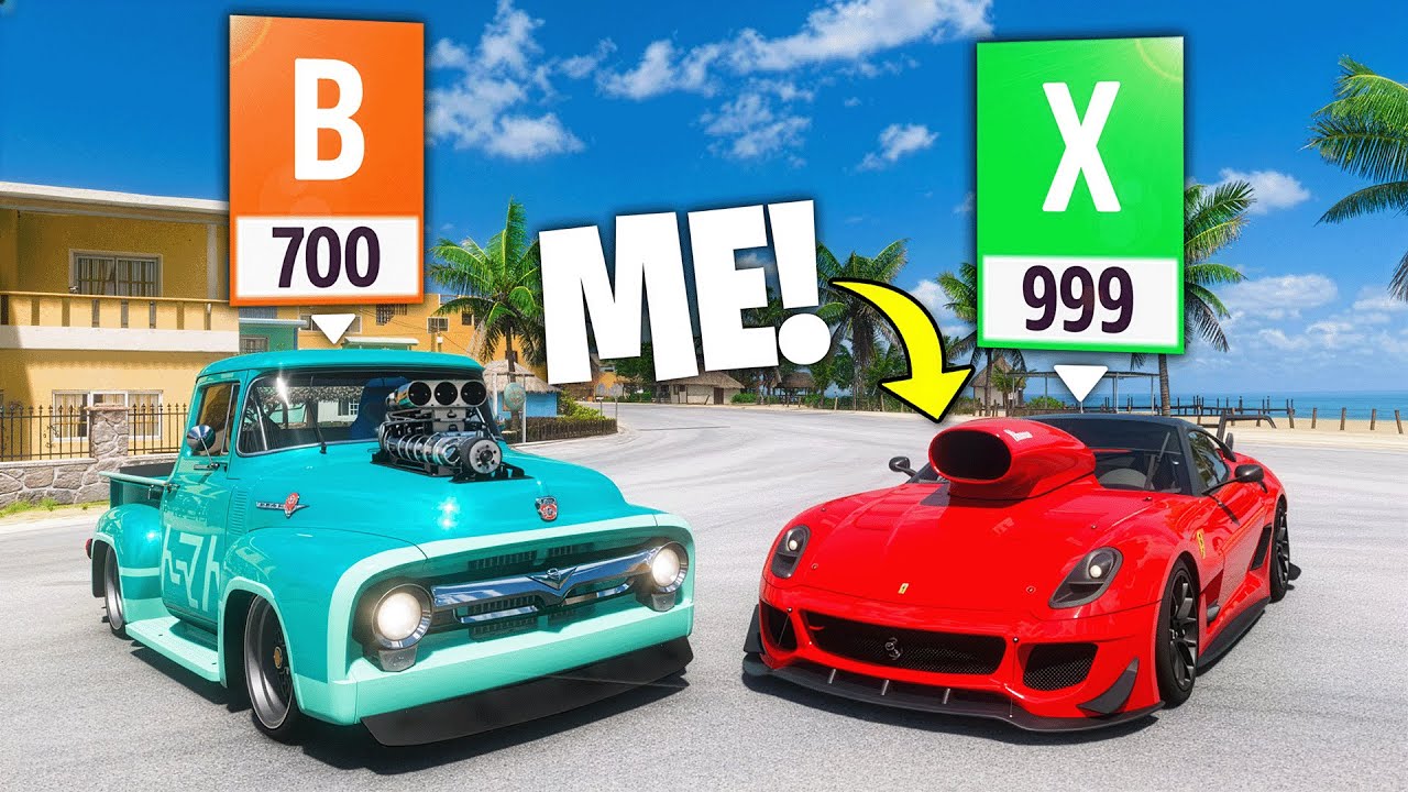 Forza, But We Built Each Others Cars...