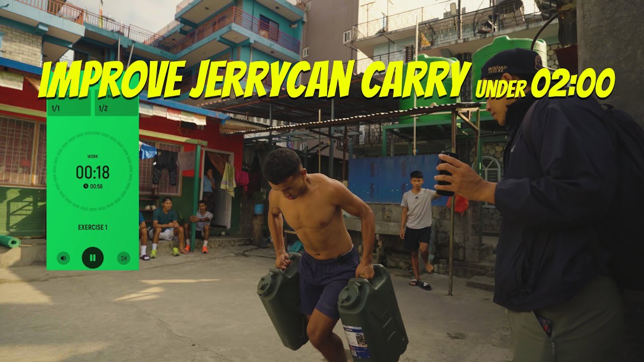 Pass the Jerrycan Carry Easily – Gurkha Finals Training Tips!