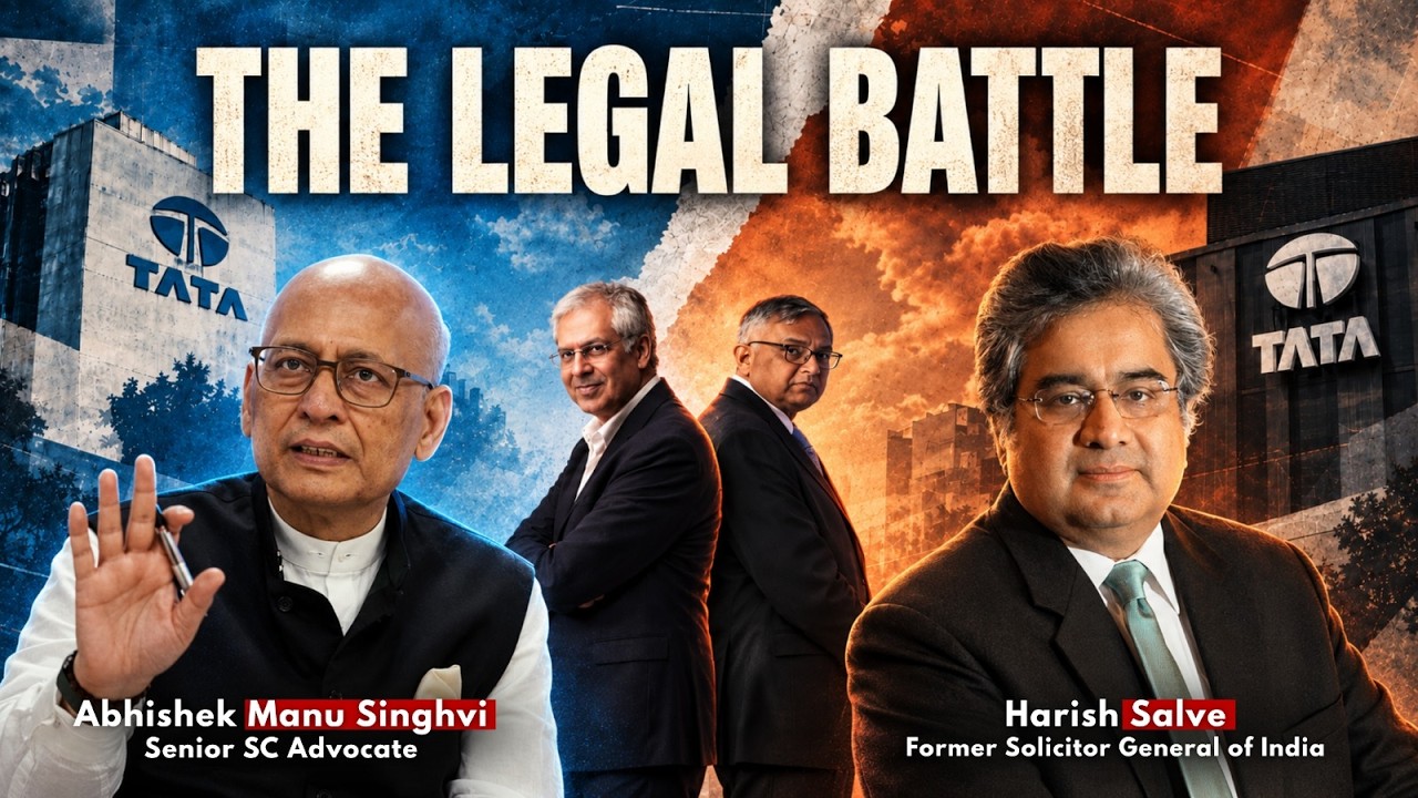 India's Biggest Corporate Battle: Harish Salve & Abhishek Singhvi On The Tata Legal Tussle