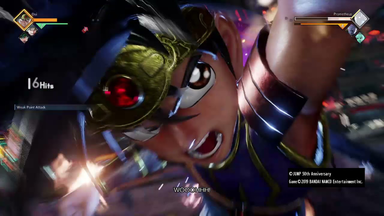 Asta, Midoriya, Dai VS Kane, Galena, Prometheus Jump Force
