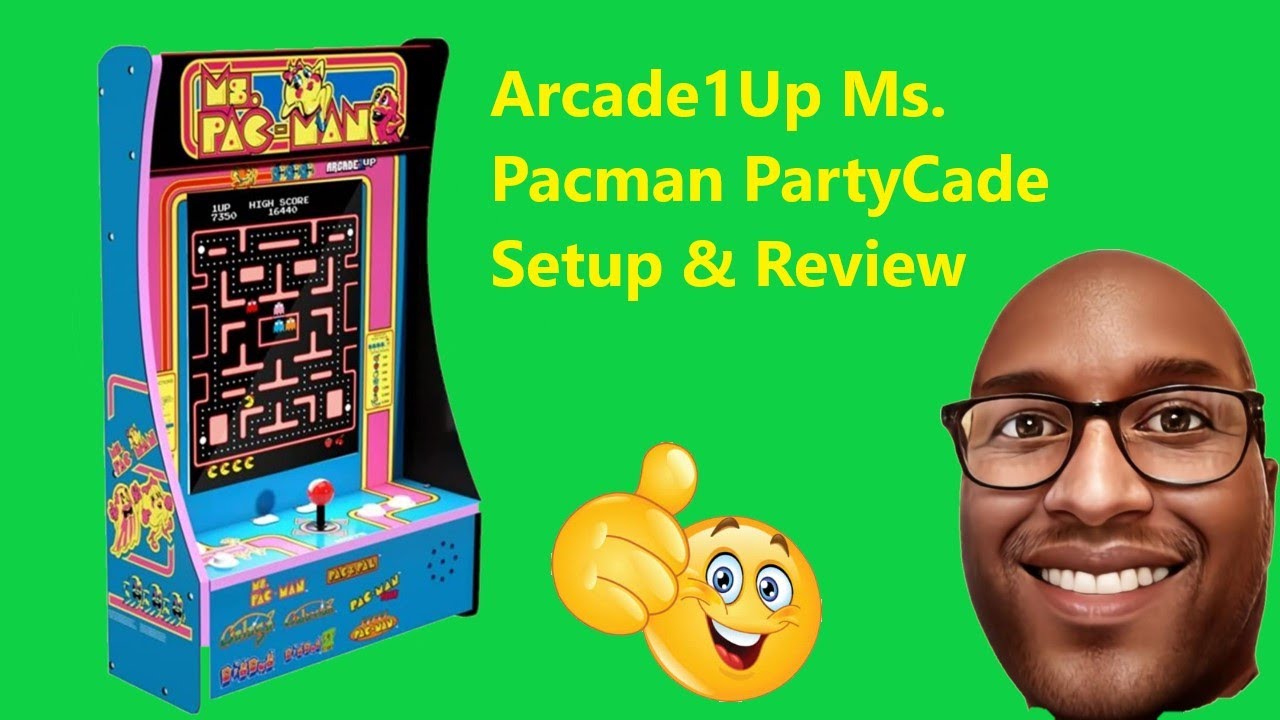 Arcade 1Up Ms. Pacman PartyCade: настройка и обзор