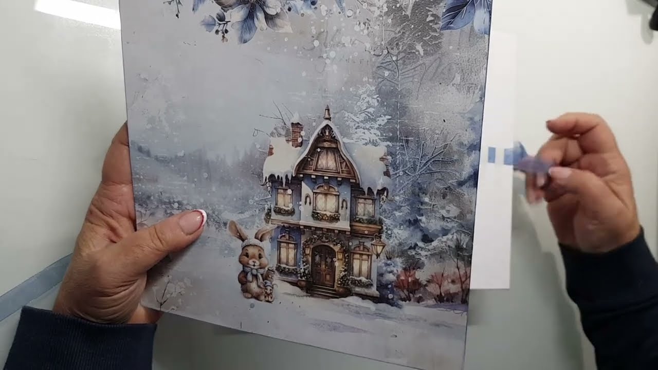 ALBUM Cosy Winterland fin structure et accordéons #craftoclock #noel #scrapbooking #tutorial