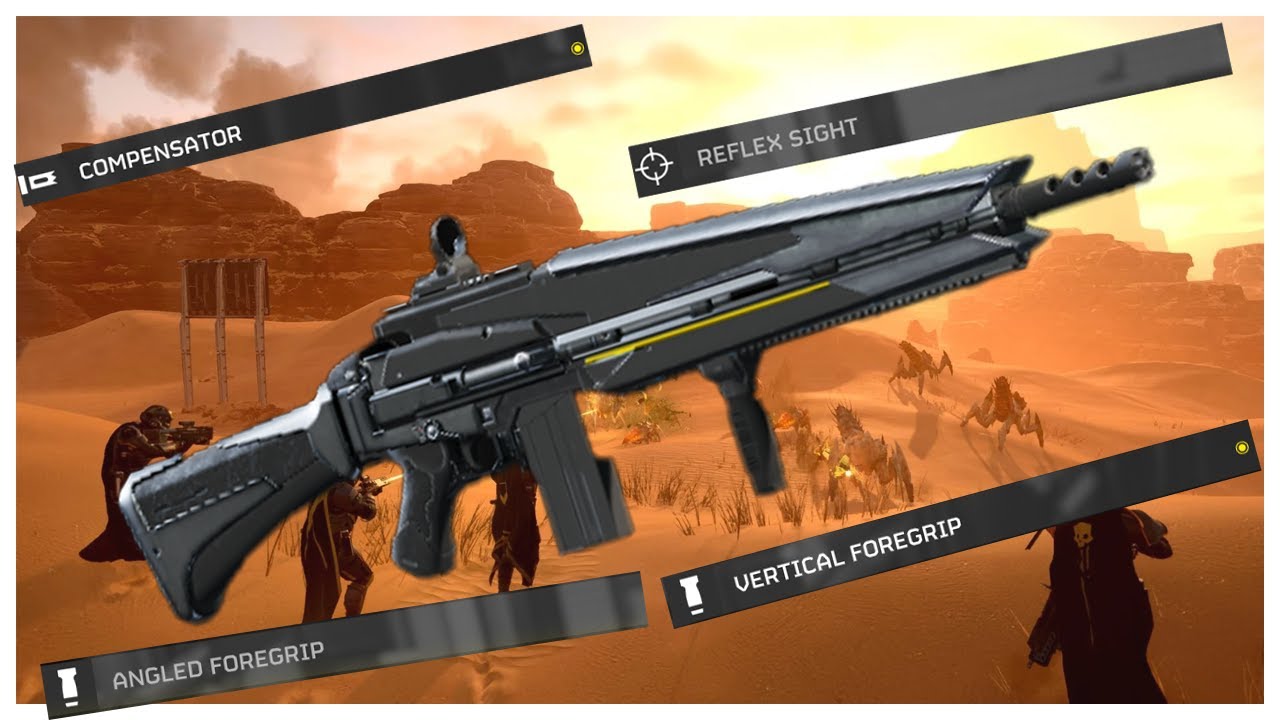 What Weapon Attachments Should You be Running on the Adjudicator | Helldivers 2