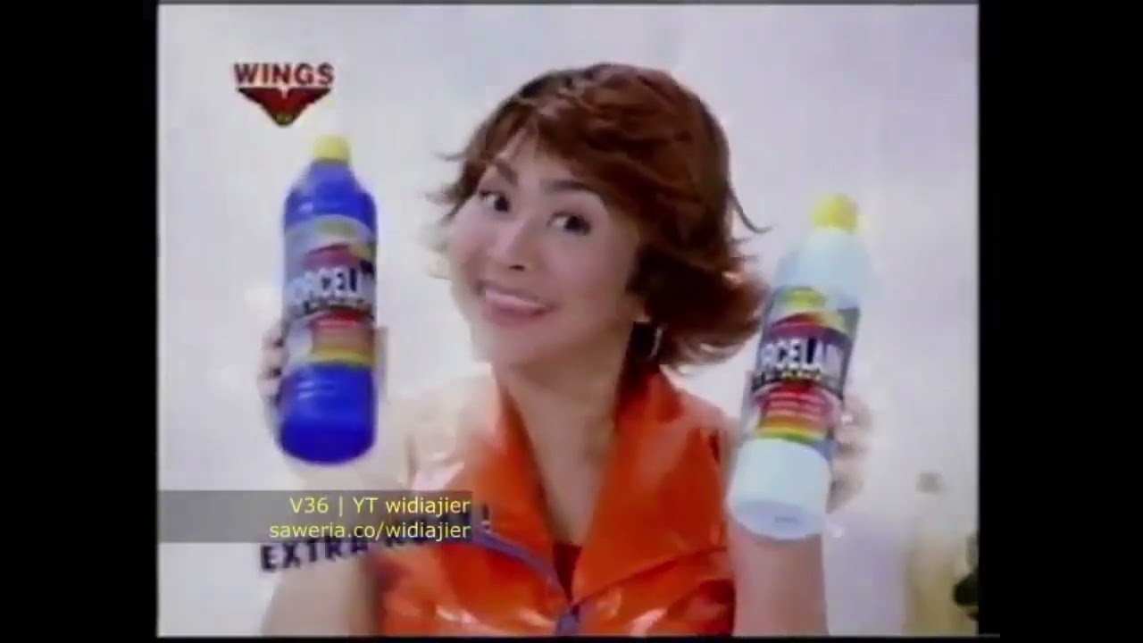 Iklan wpc wings porcelain cleaner 2002 Indosiar
