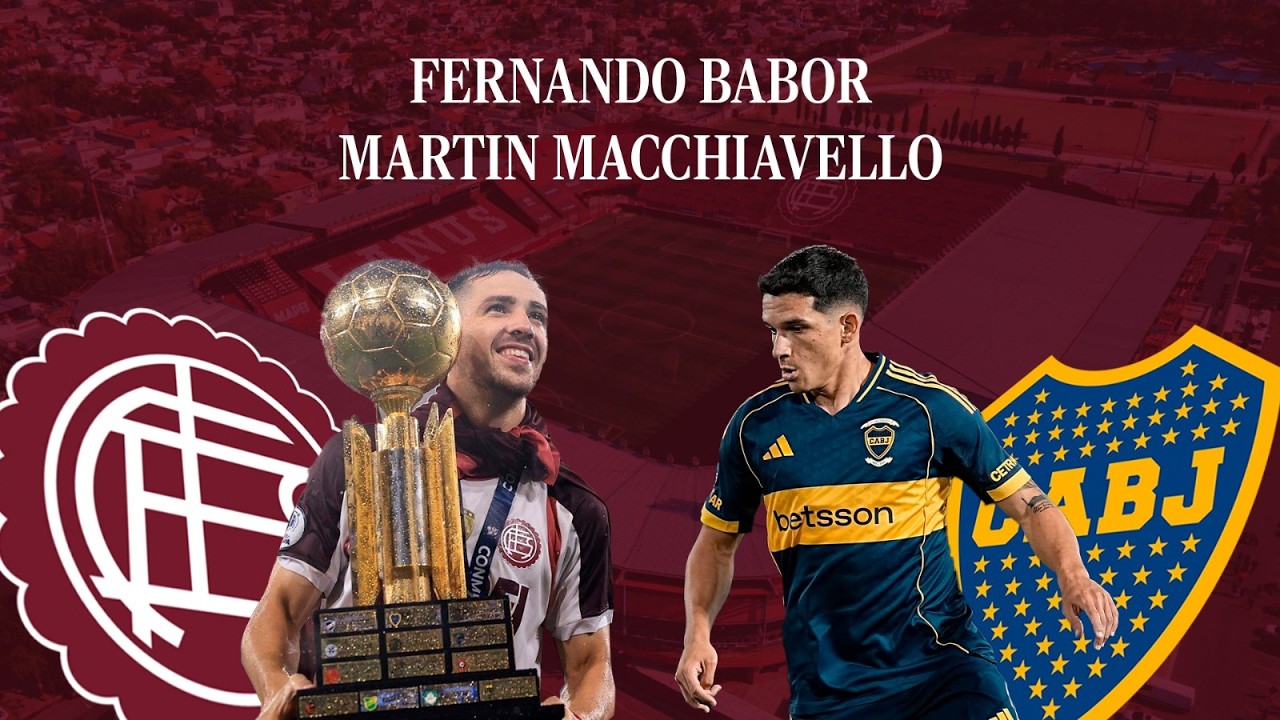BOCA JUNIOR VS LANUS - COPA DE LA LIGA APERTURA. FECHA 7