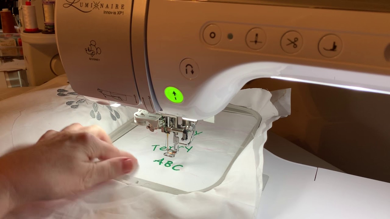 Luminaire - New Owner - Perfect Embroidery Placement - Lesson 20