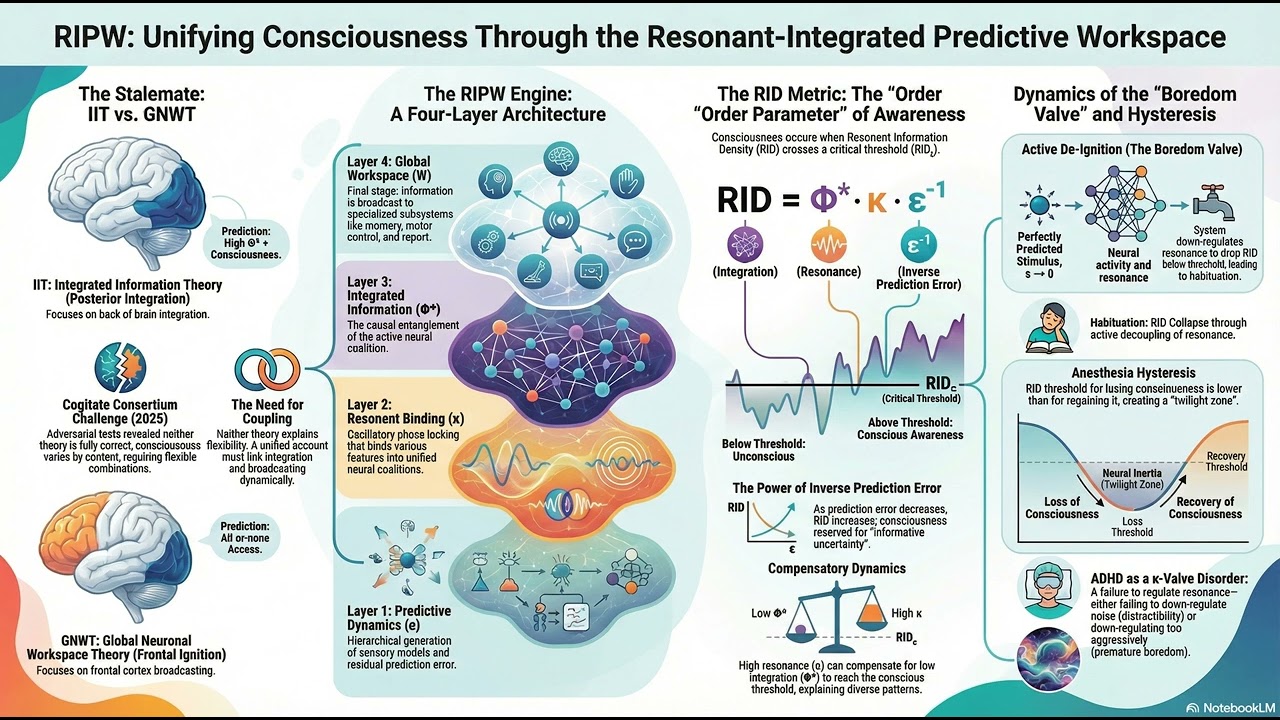Consciousness as a Phase Transition in Resonant Information Density