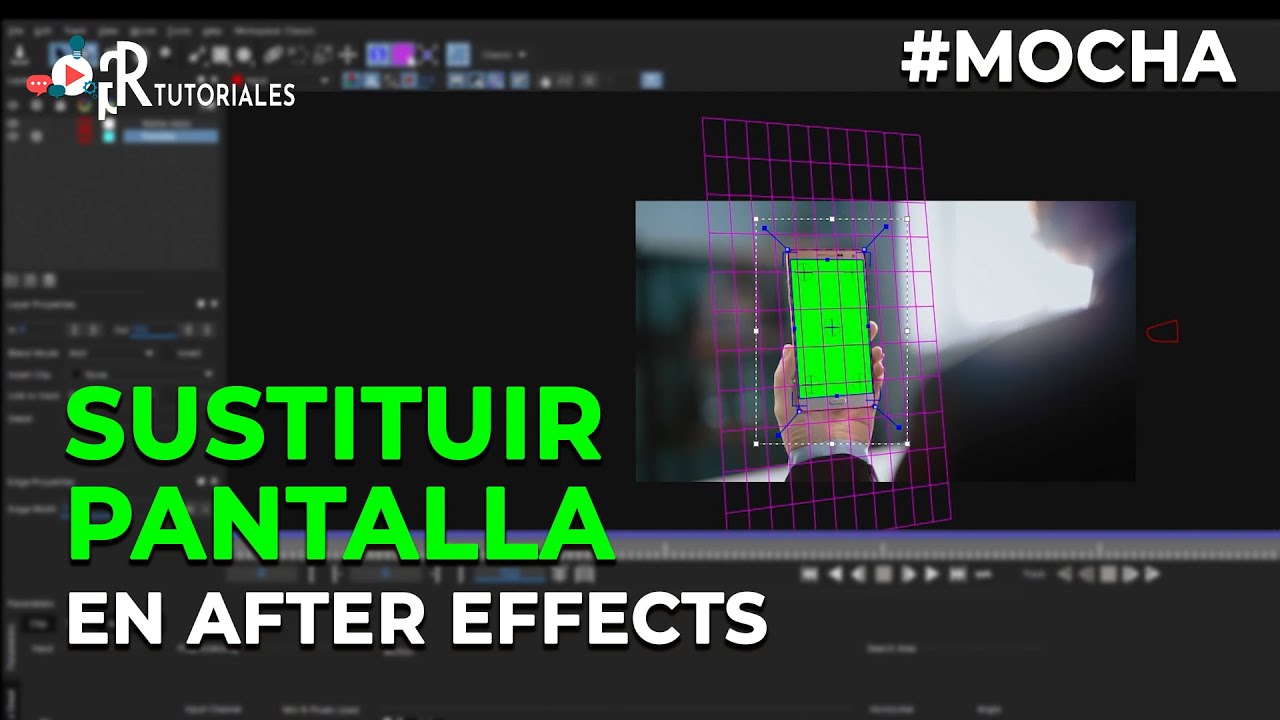 Cómo sustituir la pantalla de un móvil - Tutoriales de After Effects en español