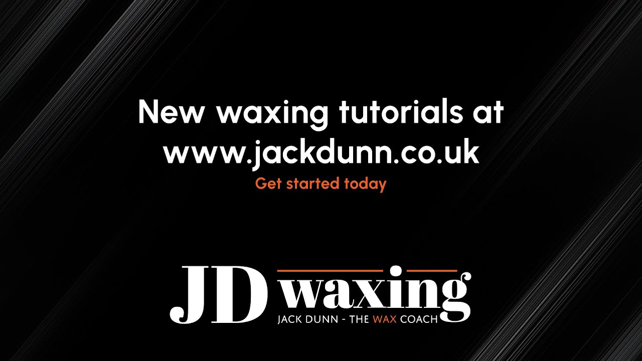 Learn male underarm waxing with Jack Dunn Wax  Coach - Male Underarm Waxing -