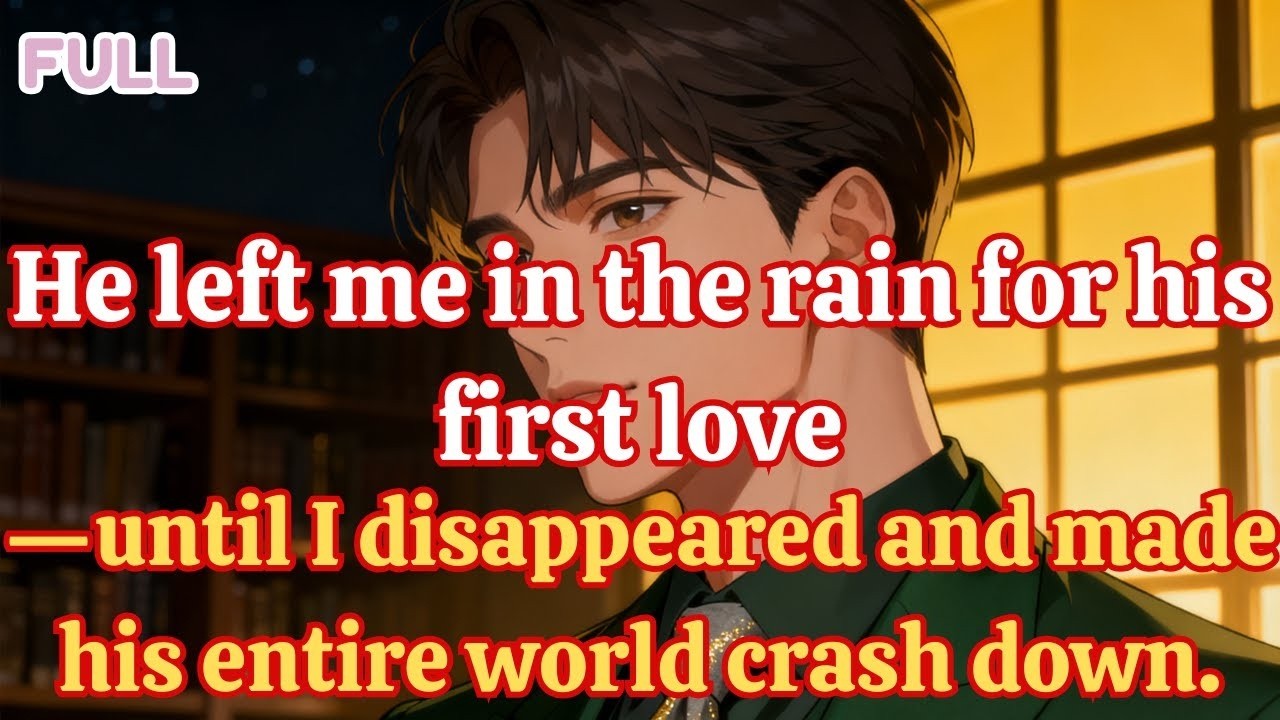 He left me in the rain for his first love—until I disappeared and made his entire world crash down