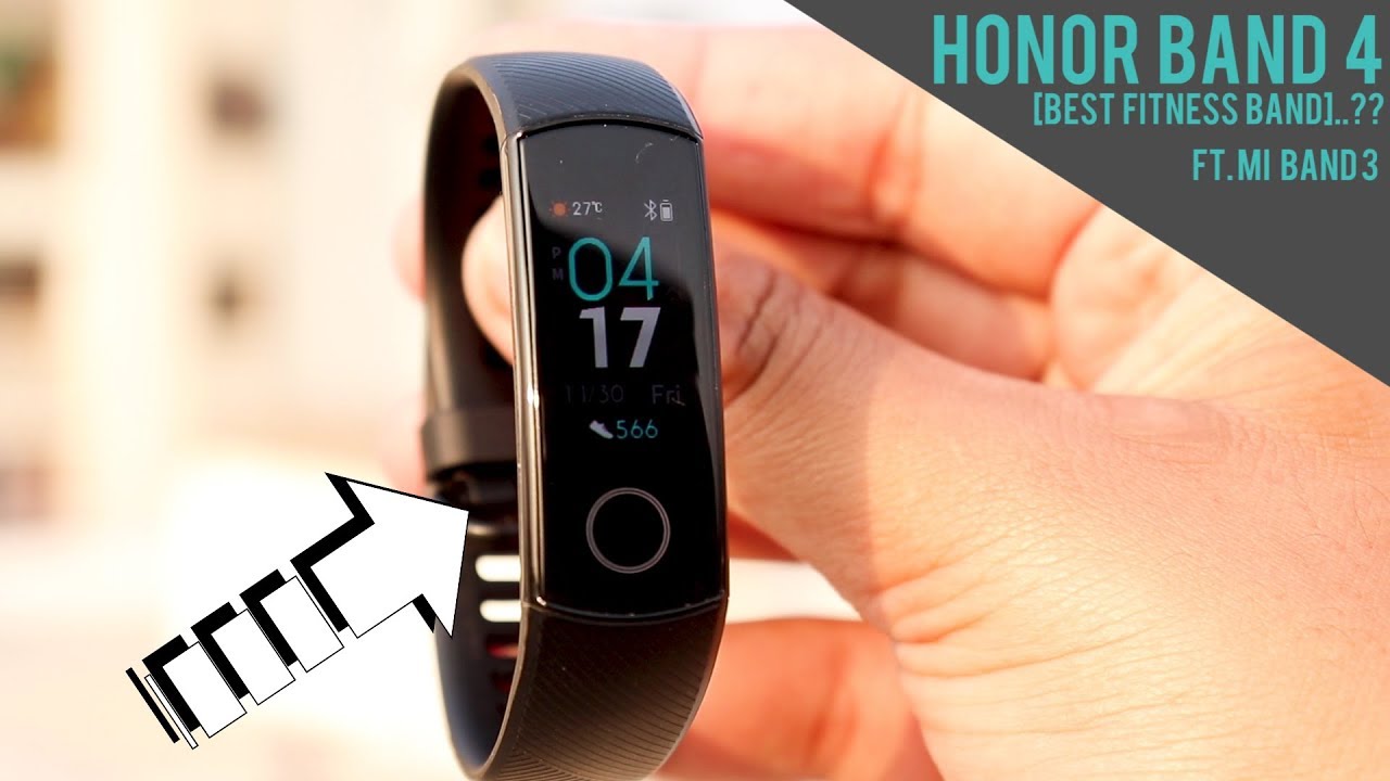 BEST FITNESS BAND..?? [Honor Band 4 Hindi Review]