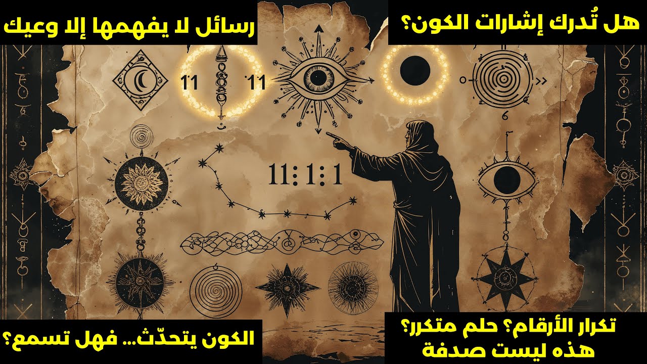 رسائل الكون الخفية: كيف تقرأ الرموز التي تُخاطب روحك؟