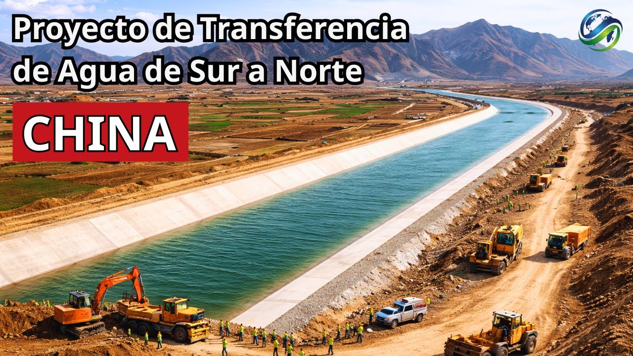 El Megaproyecto de Agua M&aacute;s Grande de China (90.000 Millones) : No Creer&aacute;s Que Es Real