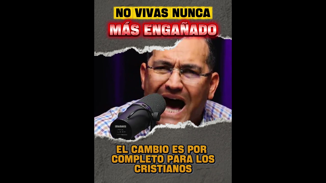 NO VIVAS NUNCA M&Aacute;S ENGA&Ntilde;ADO🥺-Pastor general David Guti&eacute;rrez