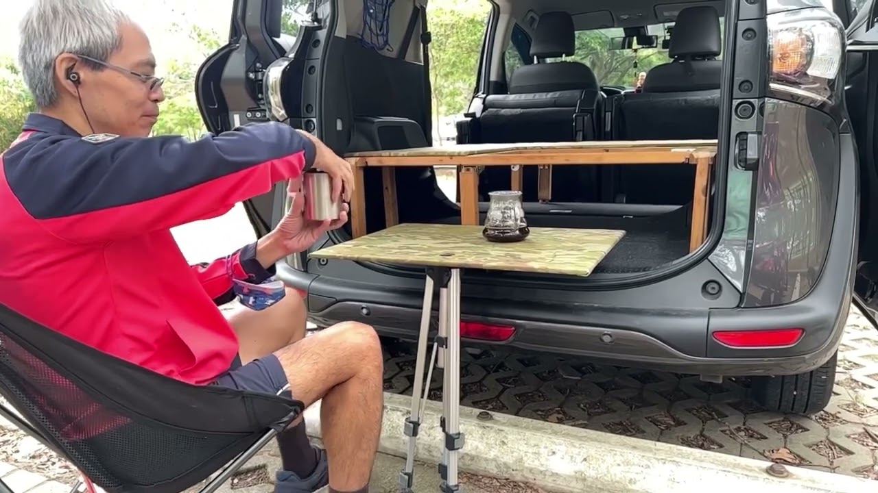 SIENTA後車廂置物架平整化改裝千元內DIY分享-上