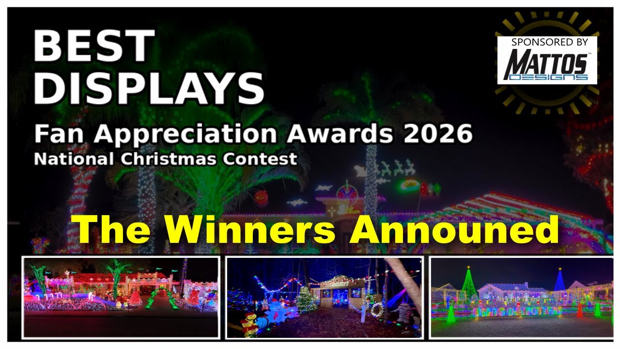 2026 FAA Static Light Show Winners Revealed | 1st, 2nd & 3rd Place LIVE (Vertical)📱
