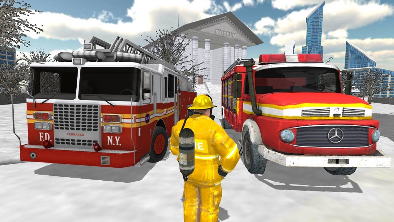 Fire Truck Rescue Simulator (by Gumdrop Games) Android Gameplay [HD]