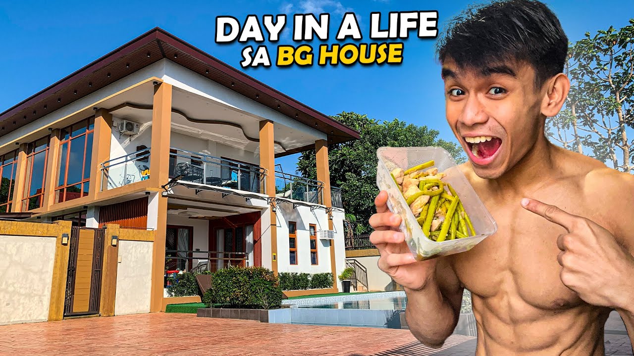 BUHAY BODYBUILDER ni ARGON sa BG HOUSE - A DAY IN A LIFE