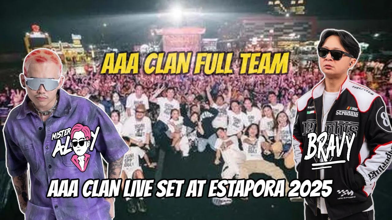 BRAVY X ALOY LIVE SET AT PESTAPORA 2025 #aloy #bravy #kingaloy #yb #aaaclan #rezaarap #vconk