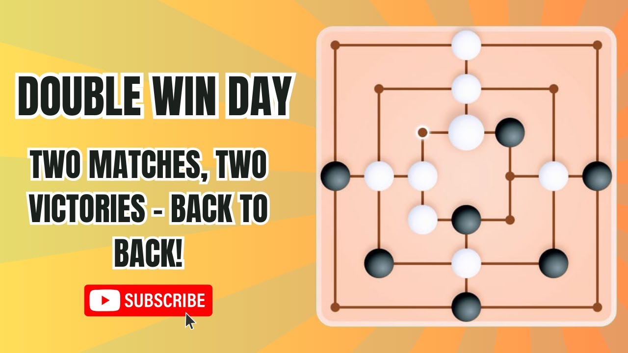 Mills Game Double Victory! | Back-to-Back Wins Like a Pro #mills