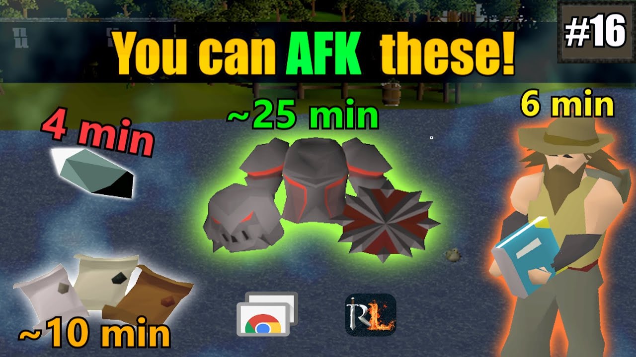 Creating new AFK grinds / Here's My Log #16