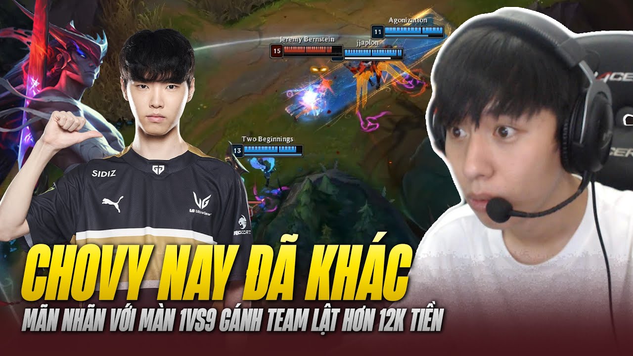 CHOVY 1VS9 GÁNH TEAM LẬT HƠN 12K TIỀN KHÔNG TƯỞNG VỚI YONE TRONG TẠI MÁY CHỦ BẮC MỸ